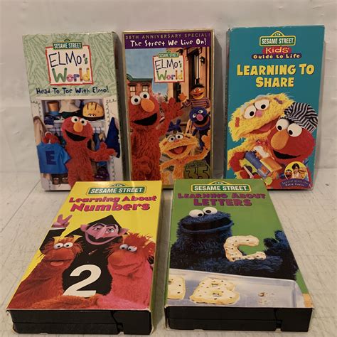 Captivating Children's Education with Sesame Street on VHS